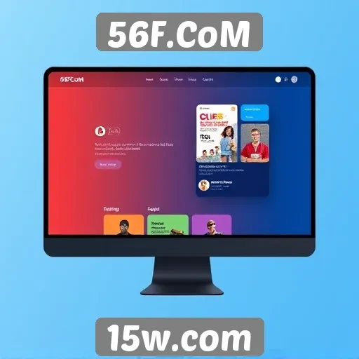 Análise da interface amigável do 56F.CoM
